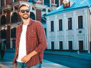 Cool Clothing Styles For Guys - A Man In Stylish Clothes.